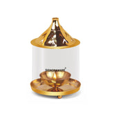 SignoraWare Brass Regular Medium Diya Pooja | Daily Puja and Aarti | Vastu and Positive Energy | Use during Diwali, Navratri, Havan or Pooja | Gifting Article | Enhance focus and stillness