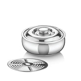 SignoraWare Stainless Steel Roti Server Casserole With Coaster | Retain Heat & Freshness | Perfect for Family Meal & Gatherings | Ideal for serving and storing chapattis or flatbread ( 1 Ltr | Steel )